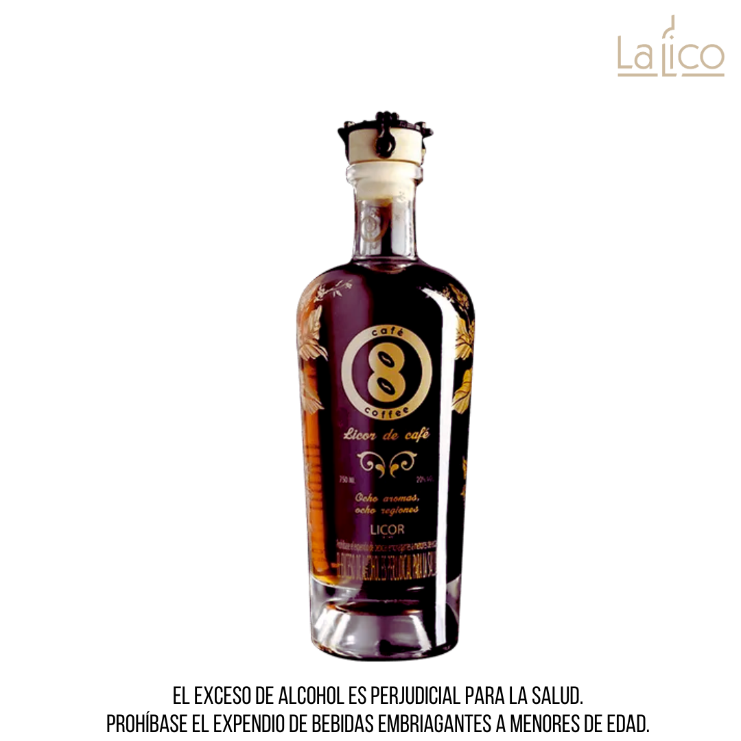 Licor de Café Ocho Regiones 750ml