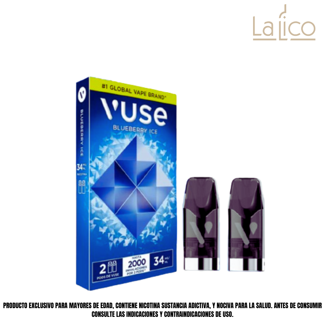 Vuse Capsulas Blueberry Ice 34 Mg