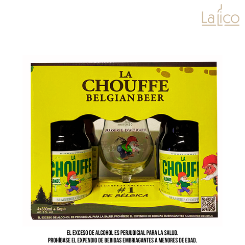 Estuche Cerveza La Chouffe
