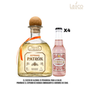Patrón Resposado 700ml (Obsequio: 4 Juniper Toronja)