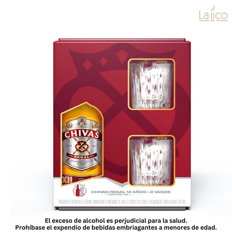 Pack Chivas Regal 12 Años 700ml