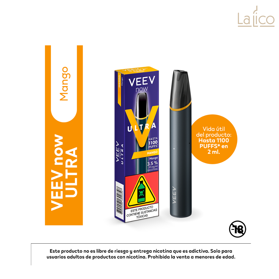 VEEV Now Ultra Mango 1100 Puffs
