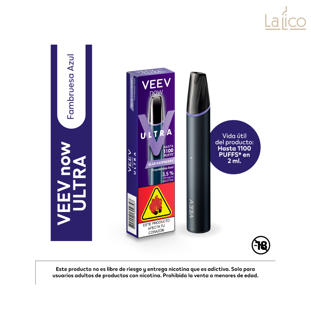 Veev Pod Nicotina VEEV Now Ultra Frambuesa Azul 1100 Puffs La Lico Veev Pod Nicotina VEEV Now Ultra Frambuesa Azul 1100 Puffs La Lico