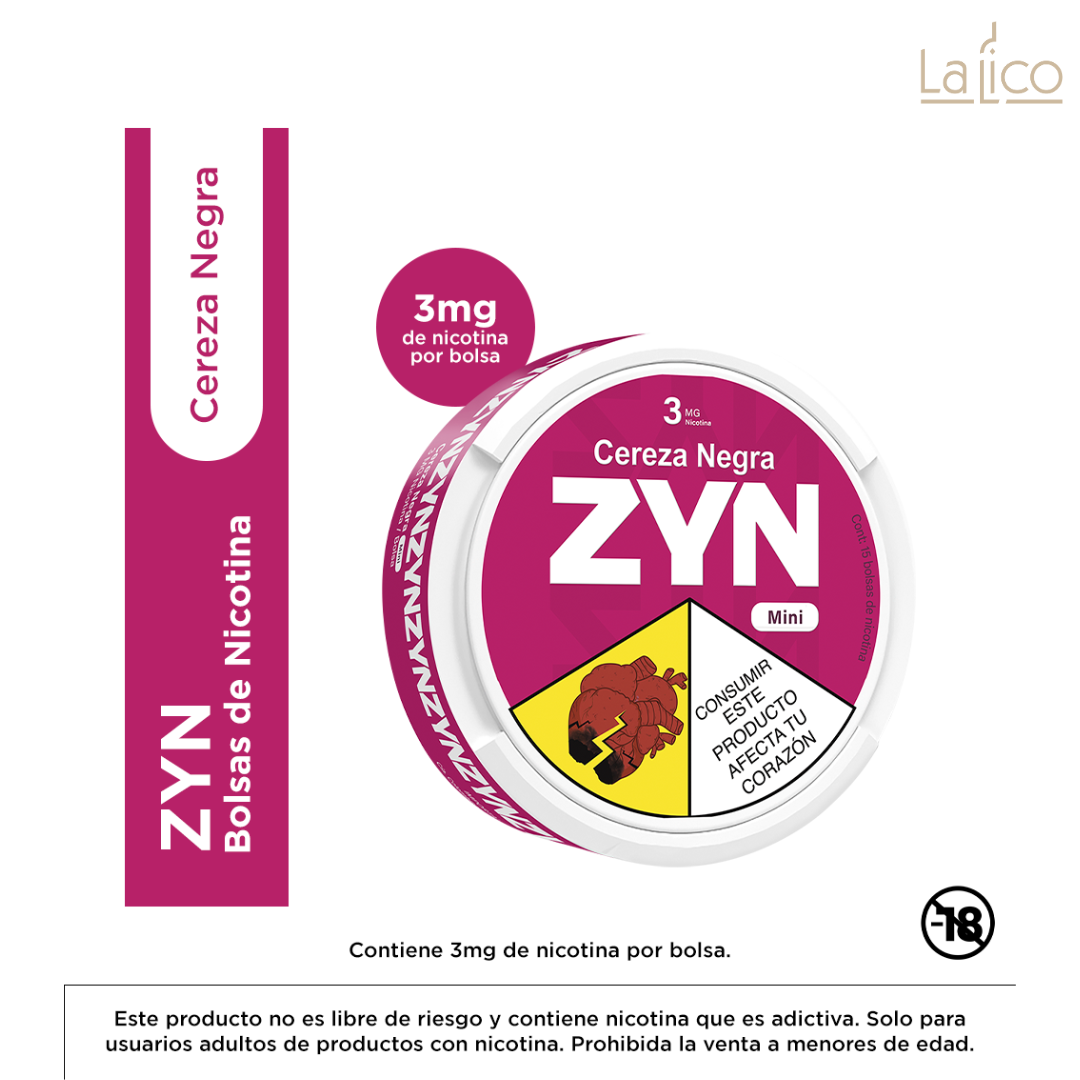 ZYN Black Cherry 3mg (Cereza Negra)