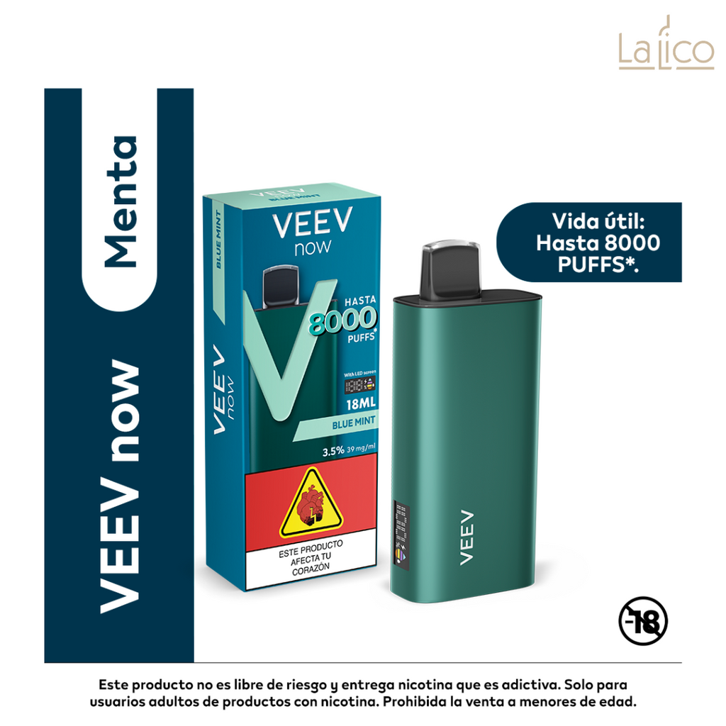 VEEV Now Menta 8000 Puffs