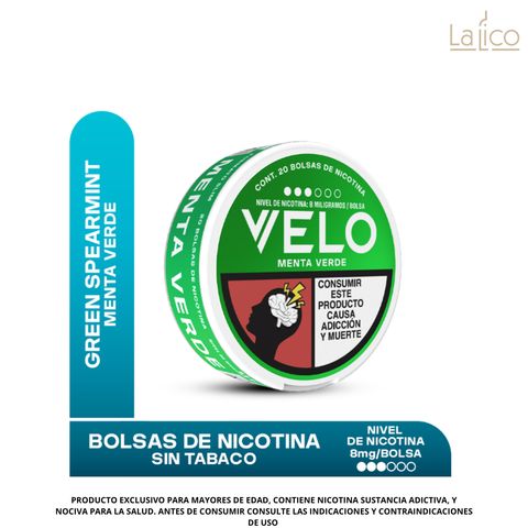 VELO Menta Verde 8mg
