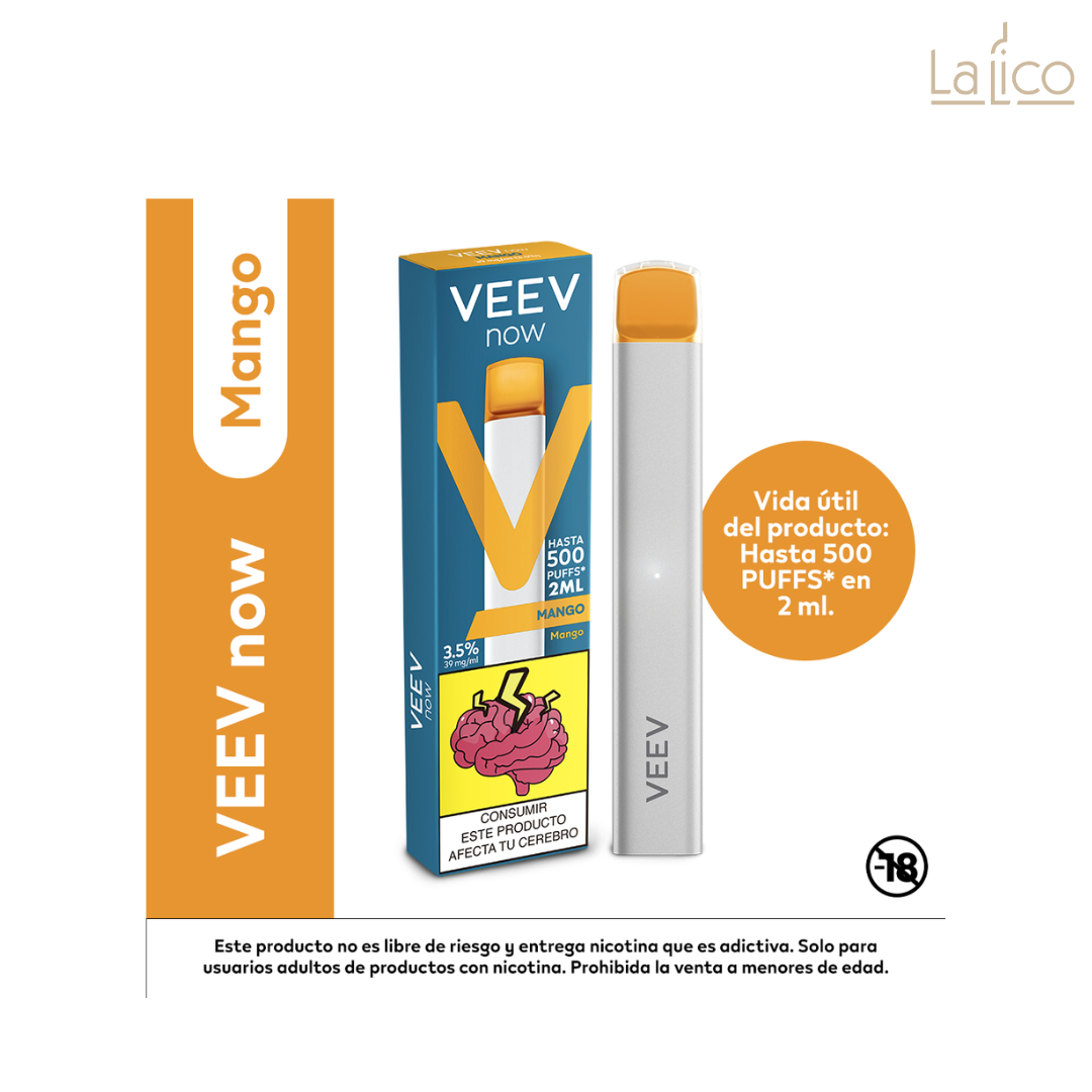 VEEV Now Mango 500 Puffs – La Lico