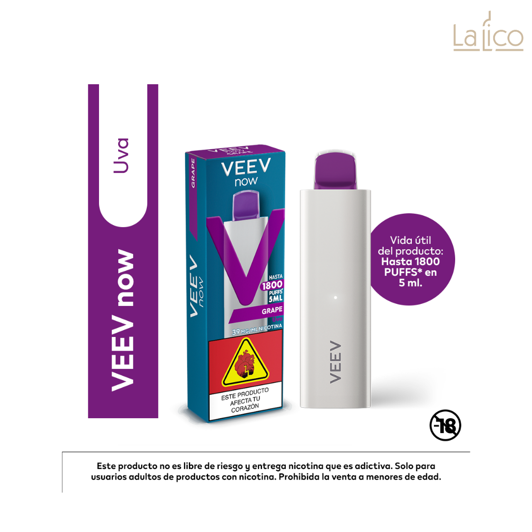 VEEV Now Uva 1800 Puffs