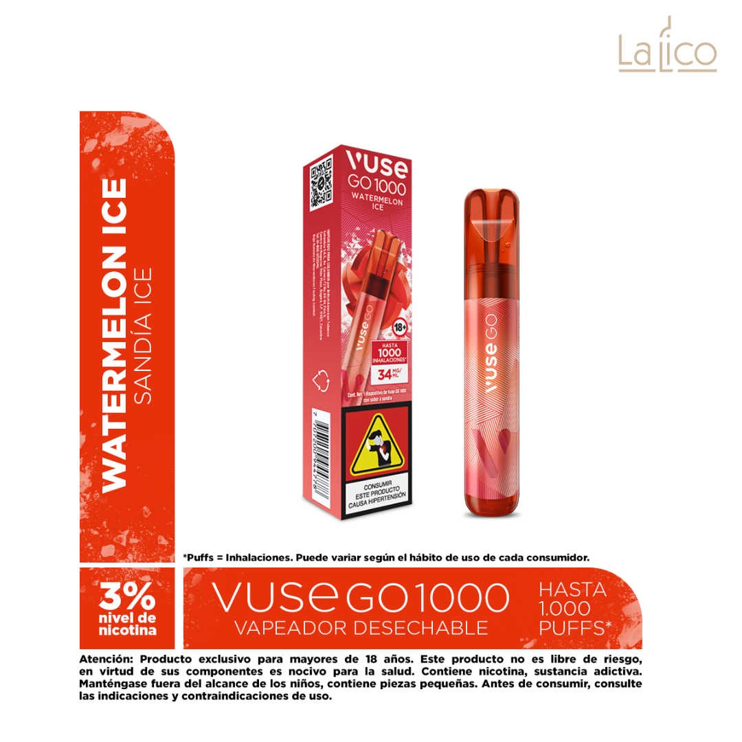 elf bar vape uk Vuse GO Watermelon Ice Disposable 500 Puff main image 0
