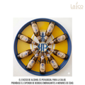 Hofbräu original 500 ml x9 unidades (obsequio de la marca bandeja )