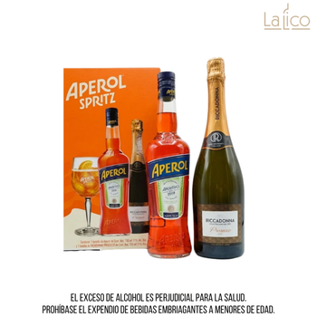 Estuche aperol + riccadonna
