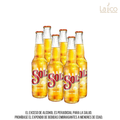 Six Pack Cerveza Sol 330ml